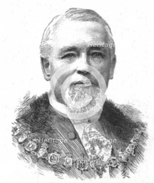 ''The new Lord Mayor and Sheriffs; Mr Alderman E.J. Gray Sheriff of London and Middlesex', 1888. Creator: Unknown.