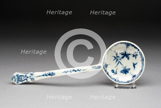Ladle, Worcester, c. 1760. Creator: Royal Worcester.