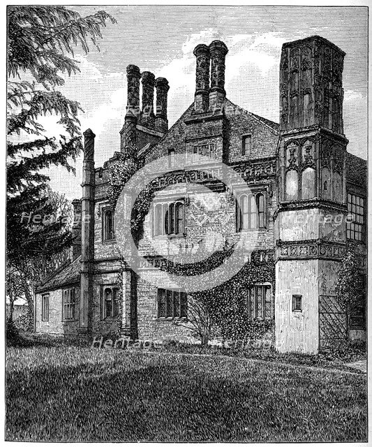 Rectory House, Great Snoring, Norfolk, end of the 15th century, (1893). Artist: Unknown