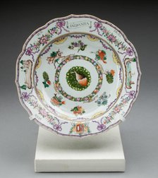 Soup Bowl, Jingdezhen, c. 1765. Creator: Jingdezhen Porcelain.