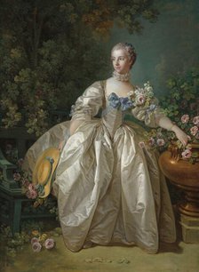 Madame Bergeret, possibly 1766. Creator: Francois Boucher.