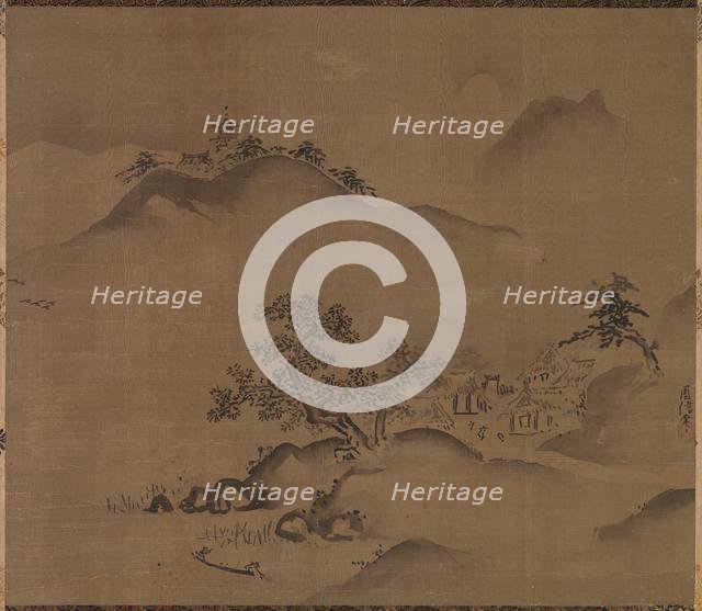 Landscape. Creator: Kano Chikanobu (Japanese, 1660-1728).