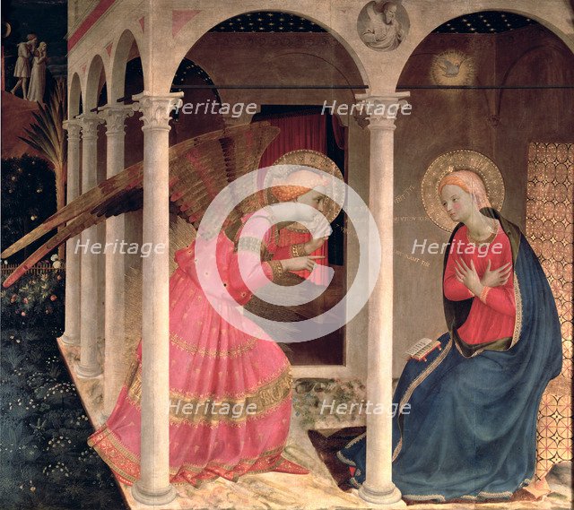 The Annunciation, c. 1433-1434.