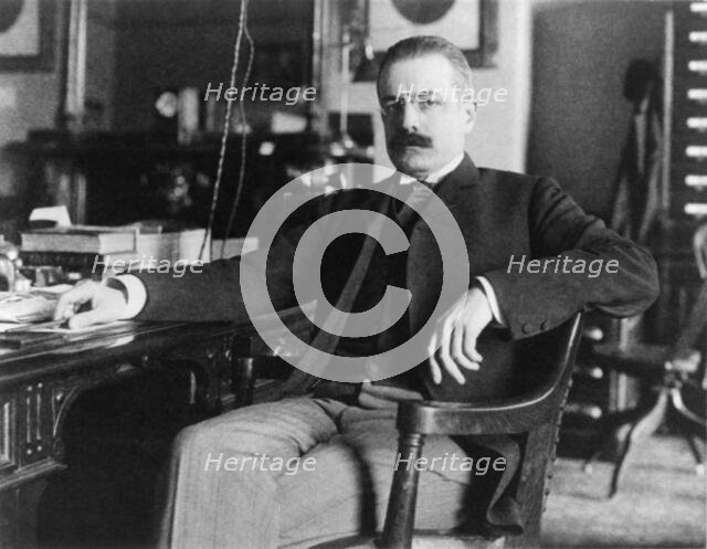 George Bruce Cortelyou, 1862-1940, between c1890 and c1910. Creator: Frances Benjamin Johnston.