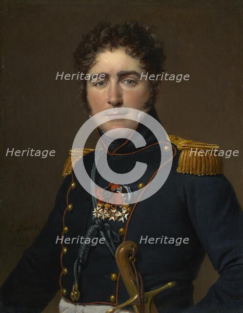 Comte Henri-Amédée-Mercure De Turenne-D'Aynac, 1816. Creator: Jacques-Louis David.