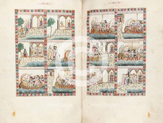 Cantigas de Santa Maria - Codex Rico, ca 1280-1284. Creator: Anonymous.