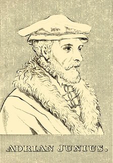'Adrian Junius', (1511-1575), 1830. Creator: Unknown.