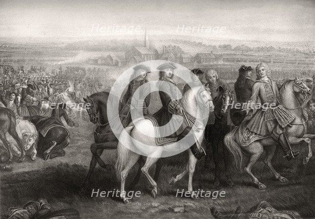 The Battle of Blenheim, 1704 (1906). Artist: Unknown
