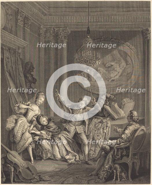 Le chemin de la fortune, 1778. The Road to Fortune. Creator: Nicolas-Joseph Voyez.