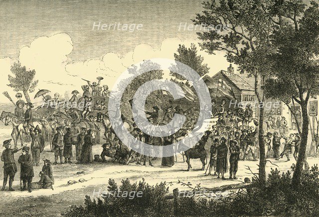 'The Garratt Election', (c1878). Creator: Unknown.