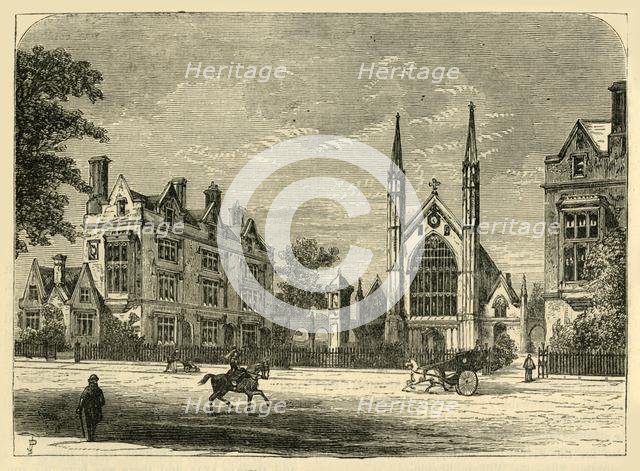 'St. Katharine's Hospital', c1876. Creator: Unknown.