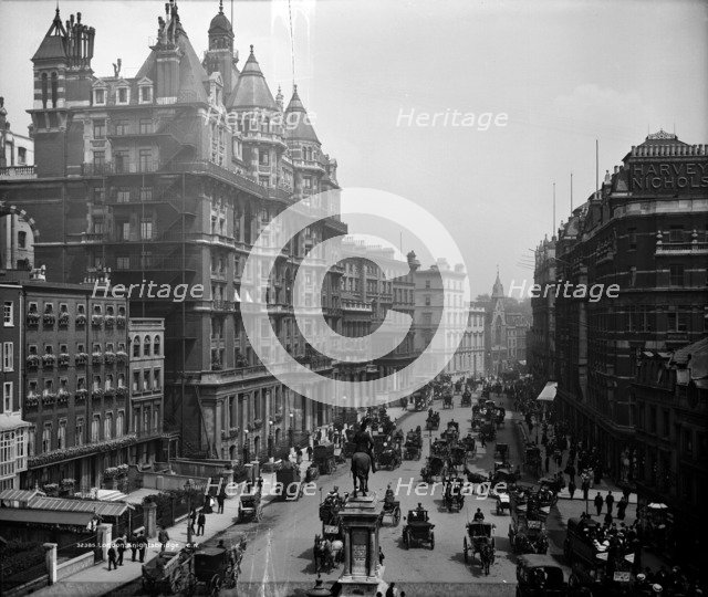 Knightsbridge, London, c1882-c1904. Artist: Unknown