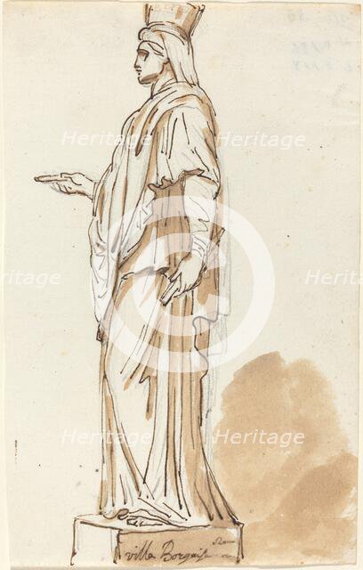 The Borghese Cybele, 1752/1756. Creator: Augustin Pajou.