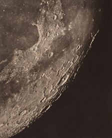 Carte photographique de la lune, 1904. Creator: Charles le Morvan.