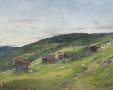 Landscape, Eggedal, 1888. Creator: Harriet Backer.