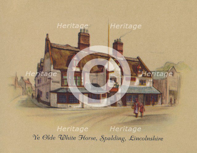 'Ye Olde White Horse, Spalding, Lincolnshire', 1939. Artist: Unknown.