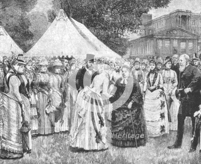 'Queen Victoria's Jubilee Garden Party at Buckingham Palace, June 29, 1887', (1901).  Creator: Unknown.