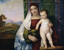 'The Gypsy Madonna', c1510, (1937). Artist: Titian