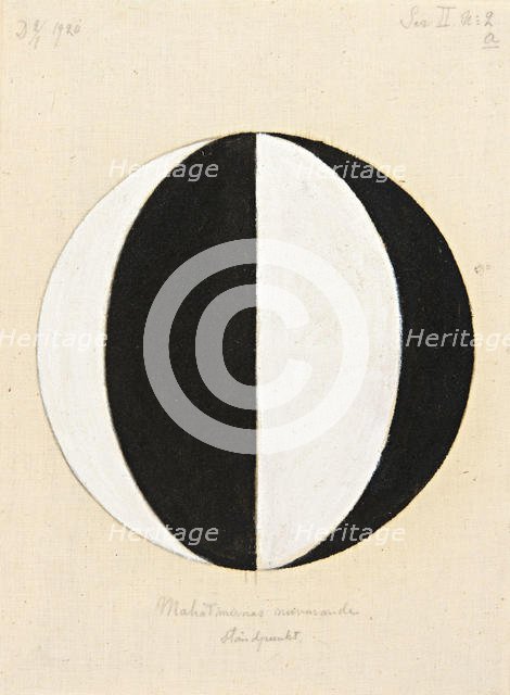 The Current Standpoint of the Mahatmas, 1920. Creator: Hilma af Klint (1862-1944).