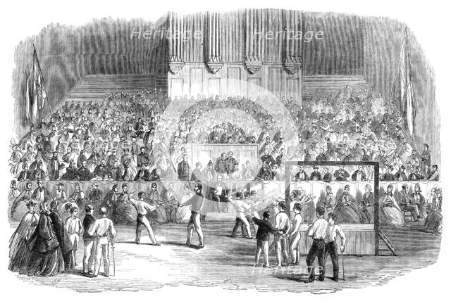 Gymnastic meeting of the Edinburgh Schools, 1864. Creator: Unknown.