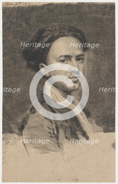 Self-Portrait, 1739. Creator: Arthur Pond.