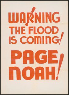 Noah, [193-]. Creator: Unknown.