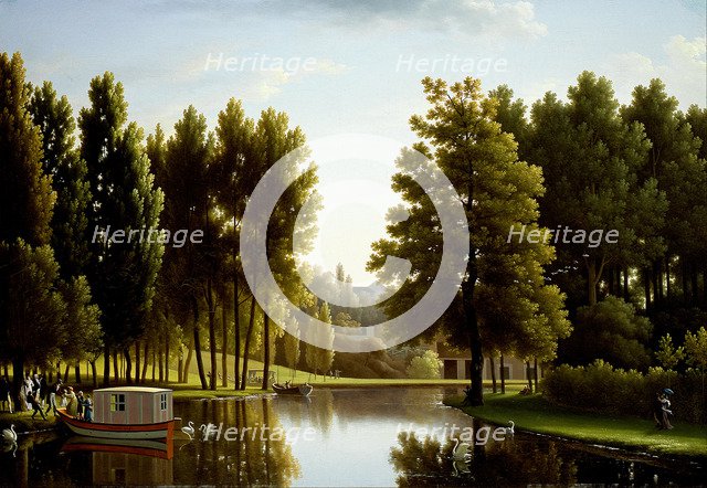 The Park at Mortefontaine, 1806. Artist: Bidauld, Jean Joseph Xavier (1758-1846)