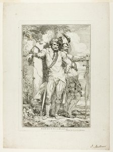 Banditti on the Lookout, 1778. Creator: John Hamilton Mortimer.