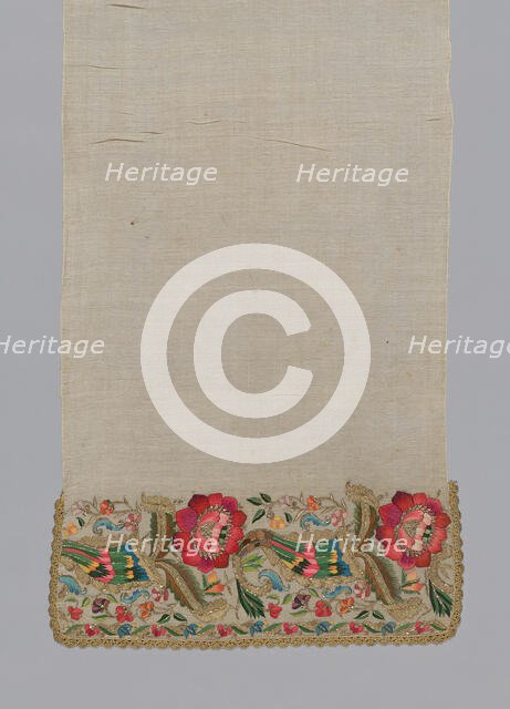 Towel, Turkey, 1875/1900. Creator: Unknown.