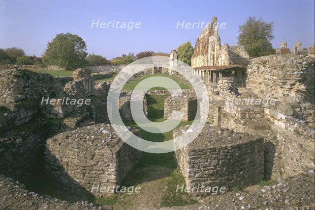 St Augustine's Abbey, Canterbury, Kent, 1996. Artist: J Bailey