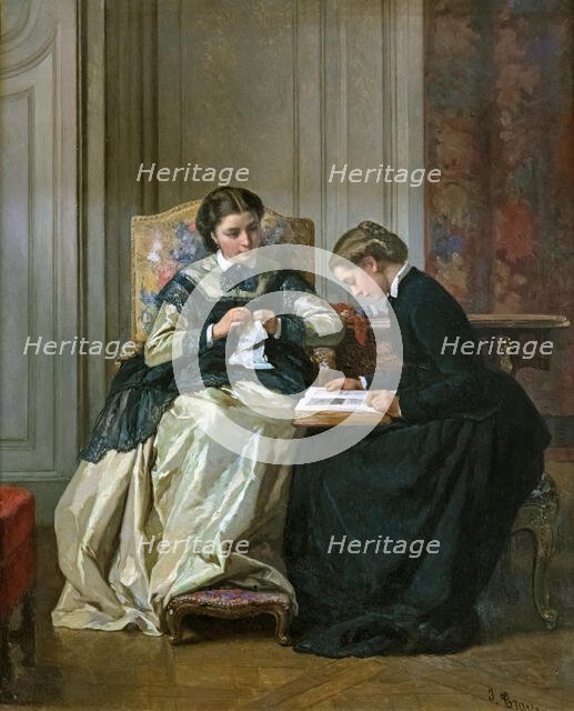 Le travail. Creator: Trayer, Jules (1824-1909).