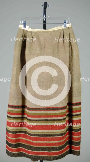 Petticoat, American, 1840-60. Creator: Unknown.