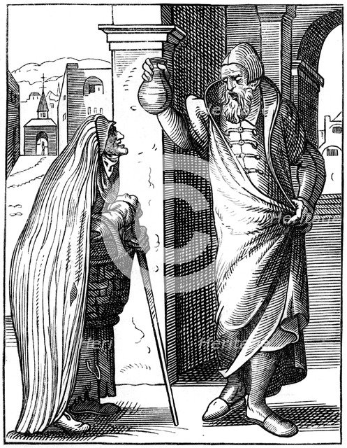 Physician, 16th century (1849).Artist: Jost Amman