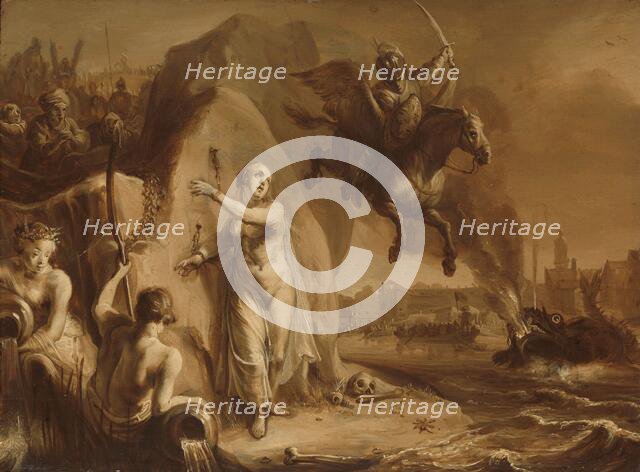 Perseus and Andromeda. Allegory of the liberation of the Netherlands by Prince Frederik Hendrik, 164 Creator: Pieter Symonsz Potter.