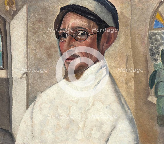 Portrait of the actor Nikolai Podgorny as Peter Trofimov in The Cherry Orchard by Anton Chekov, 19