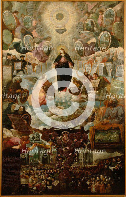 Allegory of the Immaculate Conception.