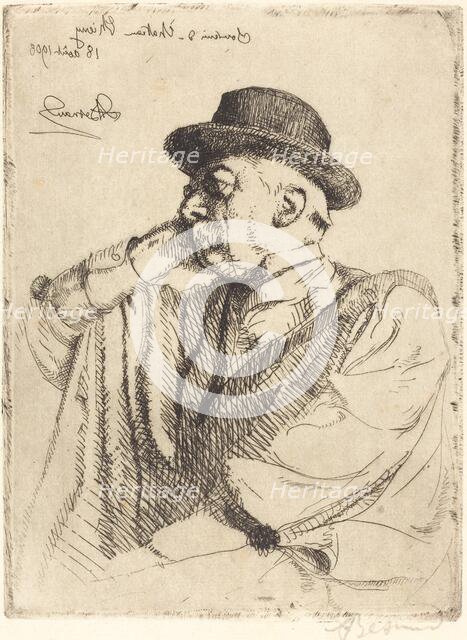 Edmond Pigalle, 1908. Creator: Paul Albert Besnard.