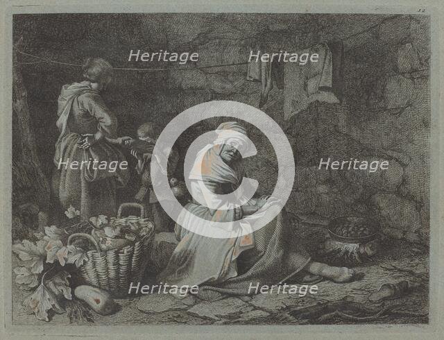 Interior of a House, 1763. Creator: Francesco Londonio.