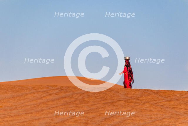 Woman in the Desert. Creator: Dorte Verner.