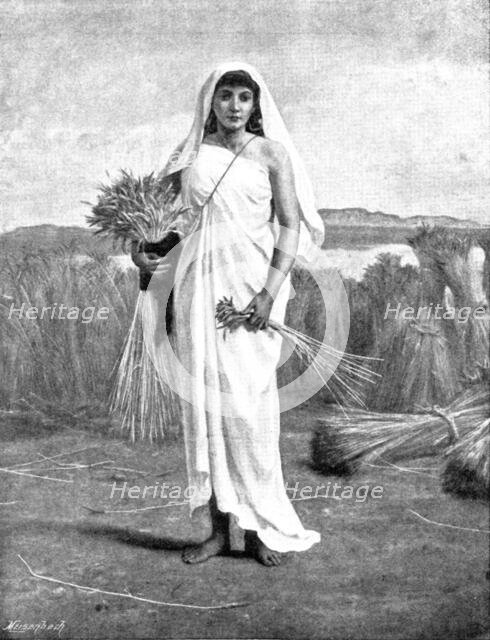 Pictures from the Royal Academy: Ruth - F. Goodall, R.A., 1895. Creator: George Meisenbach.