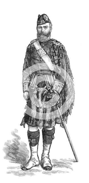 The Scottish Volunteers: Officer 3rd Forfar (Dundee Highlanders), 1881. Creator: Unknown.