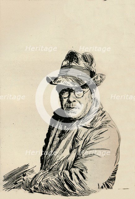 'Self Portrait', c1933. Artist: Joseph Simpson.