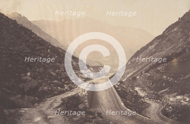 Bains de la Raillière à Cauterets, 1853. Creator: Joseph Vigier.