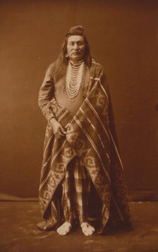 Nez Percé man, c1899. Creator: Edward Sheriff Curtis.