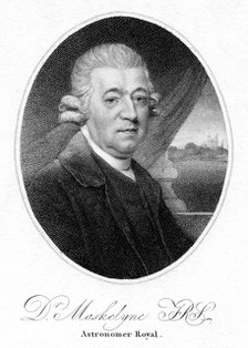 Nevil Maskelyne, English astronomer, 1804. Artist: Unknown