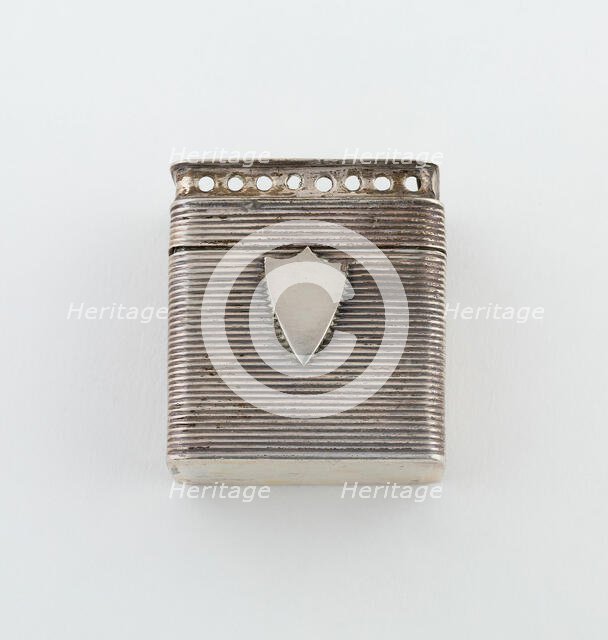 Sponge Box, Netherlands, 1833. Creator: Probably Pieter Kuijlenburg.