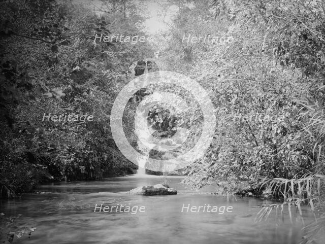 Waterfalls at Temasopa [sic], between 1880 and 1897. Creator: William H. Jackson.