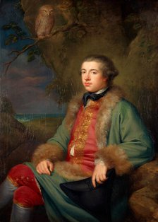 Portrait of James Boswell (1740-1795), 1765. Creator: Willison, George (1741-1797).