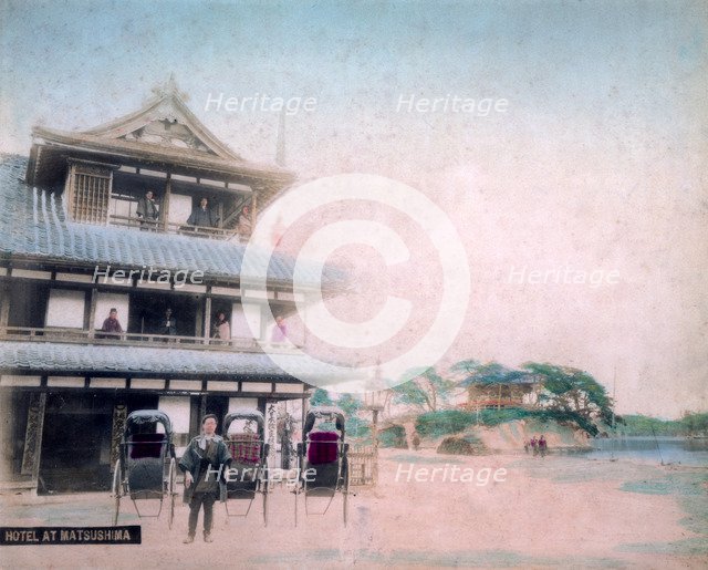 A hotel in Matsushima, Miyagi Prefecture, Japan. Artist: Unknown