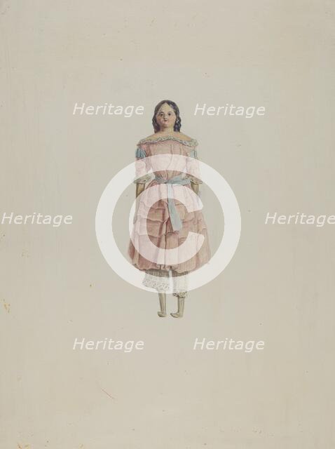 Doll--"Betsy", c. 1937. Creator: Eugene Croe.